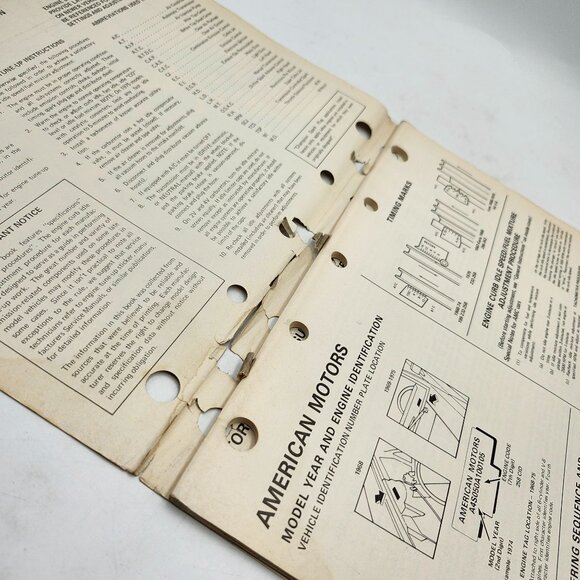 Champion 1968-75 Engine Tune-Up Chart For American Cars & Light Trucks - Picture 3 of 3